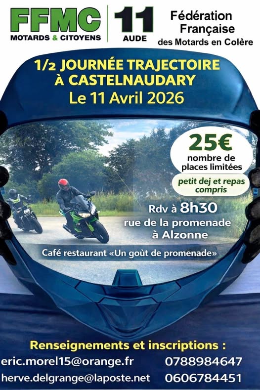 1/2 Journée Trajectoire à Castelnaudary